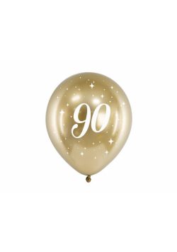 Balony Glossy 30cm 6szt