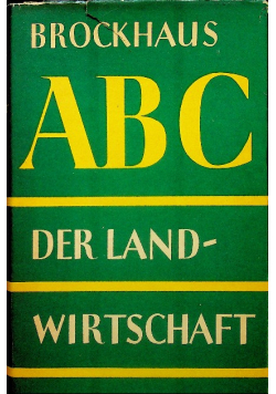 Brockhaus ABC der Landwirtschaft