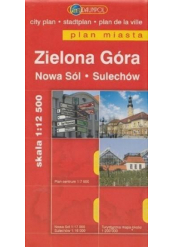 Plan Miasta DAUNPOL. Zielona Góra br