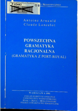 Powszechna gramatyka racjonalna