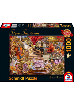 Puzzle PQ 1000 Steve Sundram Koncert zwierzaków G3