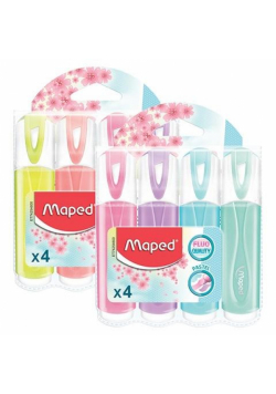 Zakreślacz Fluo Peps pastel 4 kolory MAPED