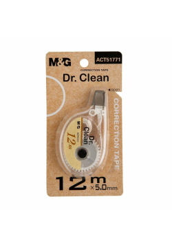 Korektor w taśmie Dr. Clean 5mm x 12m M&G