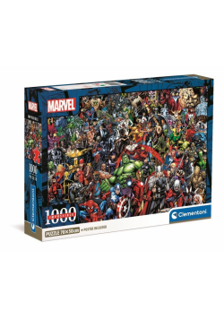 Puzzle 1000 Compact Impossible Marvel