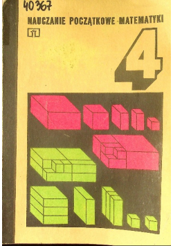 Nauczanie początkowe matematyki 4