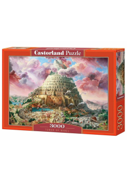 Puzzle 3000 Wieża Babel CASTOR