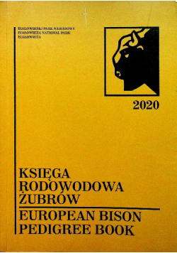 Księga rodowodowa żubrów 2020