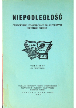 Niepodległość tom 7