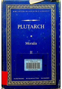 Plutarch Moralia Tom II