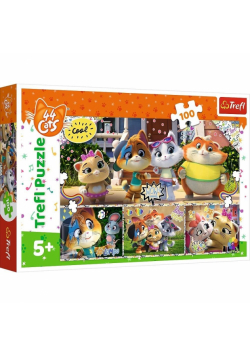 Puzzle 100 Zgrana ekipa przyjaciół TREFL