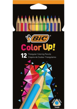 Kredki Color UP 12 kolorów BIC