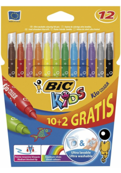 Flamasty Kid Couleur 10+2 kol. bls BIC