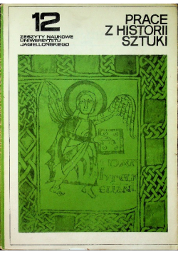 Prace z historii sztuki Tom 12