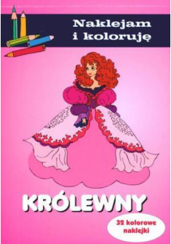 Naklejam i koloruję - Królewny