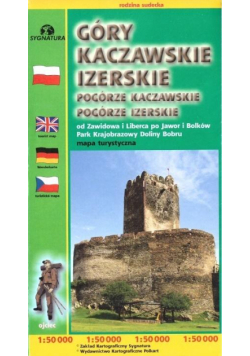 Mapa - Góry Kaczewskie, Izerskie w.2019