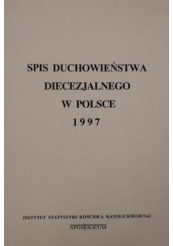 Spis Duchowieństwa Diecezjalnego w Polsce 1997