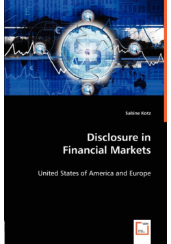 Disclosure in Financial Markets