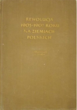 Rewolucja 1905 1907 roku na Ziemiach Polskich