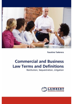 Commercial and Business Law Terms and Definitions