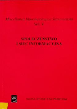 Społeczeństwo i sieć informacyjna