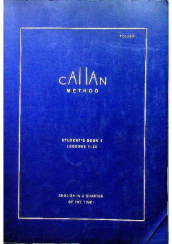 Callan Method Students Book 1 Lessons 1 24