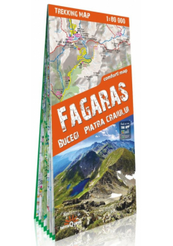 Trekking map Góry Fagaraskie/Faragas 1:80 000