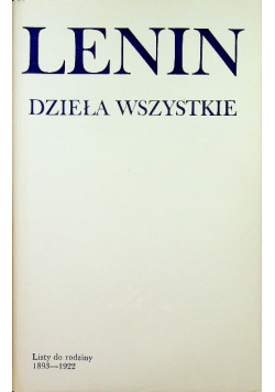 Lenin Dzieła Tom 55