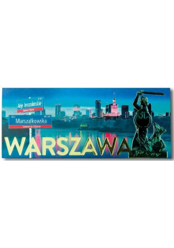 Magnes I love Poland Warszawa ILP-MAG-C-WAR-06