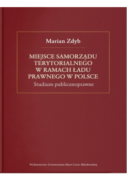 Miejsce samorządu terytorialnego w ramach ładu...