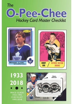(Past edition) The O-Pee-Chee Hockey Card Master Checklist 2018