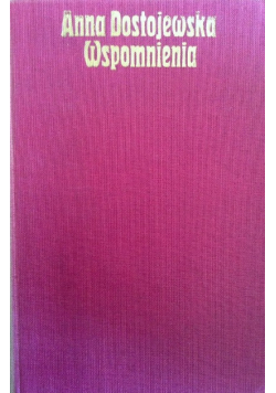 Dostojewska Wspomnienia