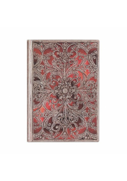 Notatnik gładki, Paperblanks  Garnet Midi Flexi
