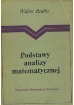 Podstawy analizy matematycznej
