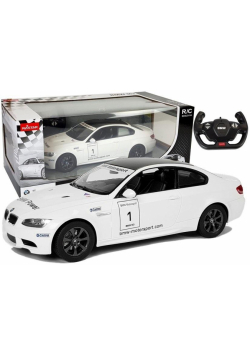 Auto R/C BMW M3 Rastar 1:14 biały