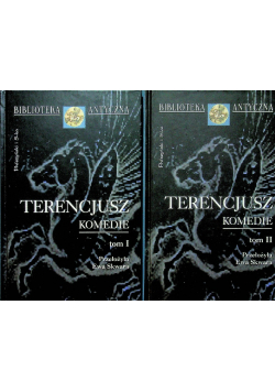 Terencjusz Komedie Tom I i II