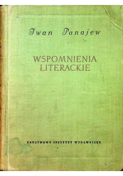 Wspomnienia Literackie