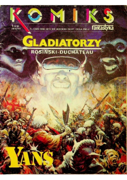 Komiks 1 Gladiatorzy