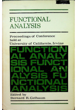 Functional analysis