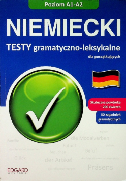 Niemiecki Testy gramatyczno leksykalne A1 A2