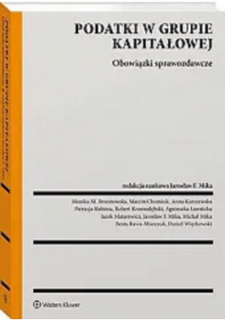 Podatki w grupie kapitałowej Obowiązki sprawozdawcze