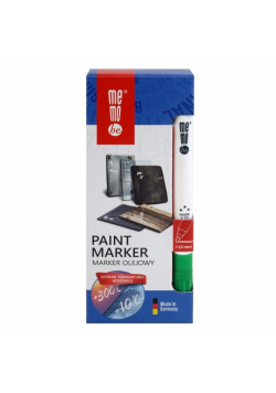 Marker olejny 1-1,5mm zielony (10szt) MemoBe