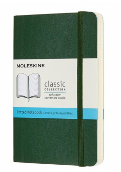 Notes 13x21 linie myrtle green MOLESKINE