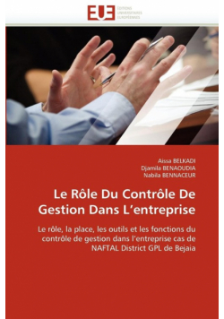 Le rôle du contrôle de gestion dans l entreprise