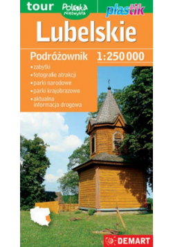 Lubelskie podróżownik Mapa turystyczna