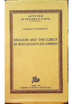 Religion and the Clergy