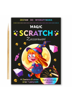 Wydrapywanka i kolorowanka 2w1 Zaczarowani