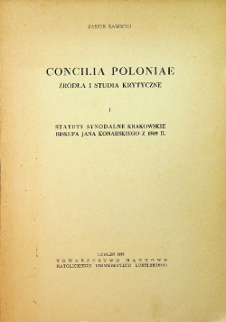 Concilia Poloniae