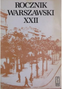 Rocznik warszawski XXII