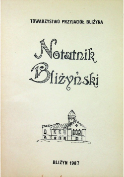 Notatnik bliżyński Tom II