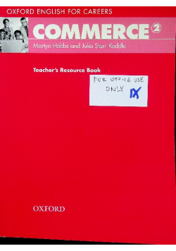 Oxford English for Careers Commerce 2 Teachers Resource Book
